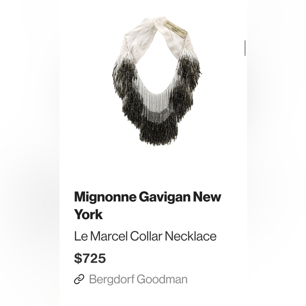 Mignonne Gavigan Petite Le Marcel beaded necklace